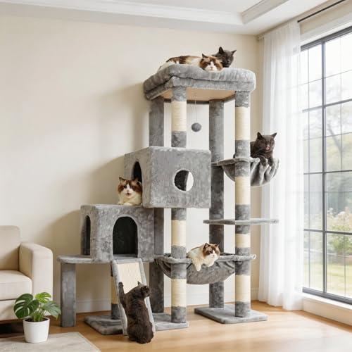 Hey-brother Cat Tree Tower by Hey-brother