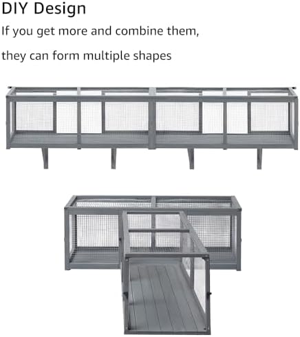 beeNbkks Outdoor Cat Tunnel, Extendable Passage Connect Home to Outdoor Cat - Image 4
