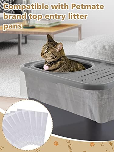 MEWTOGO 24 Pcs Litter Pan Liners Compatible - Image 3