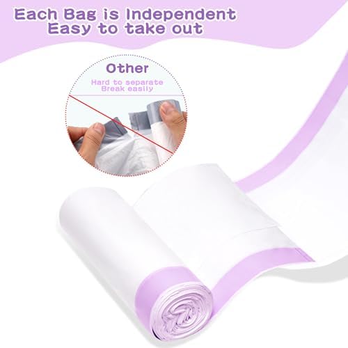 Elzrghs Cat Litter Box Liners Large, 30 Pack Jumbo Drawstring Cat Litter Bags - Image 3