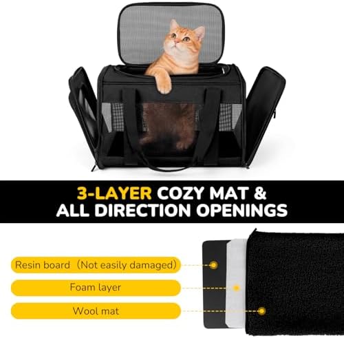 Hipubby Cat Carrier Dog Carrier - Image 2
