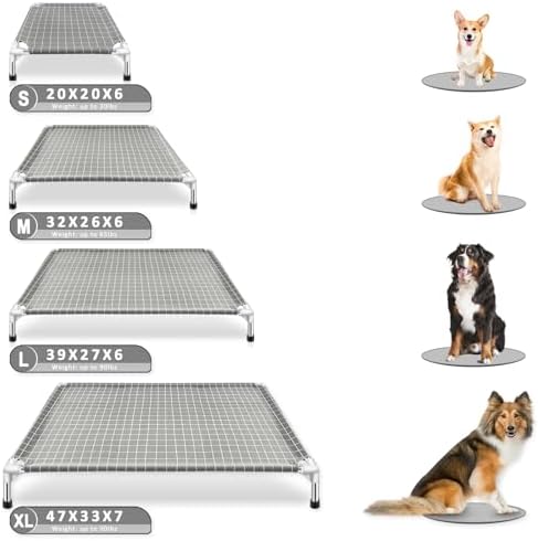 Elevated Dog Bed Pet Cot - Image 6