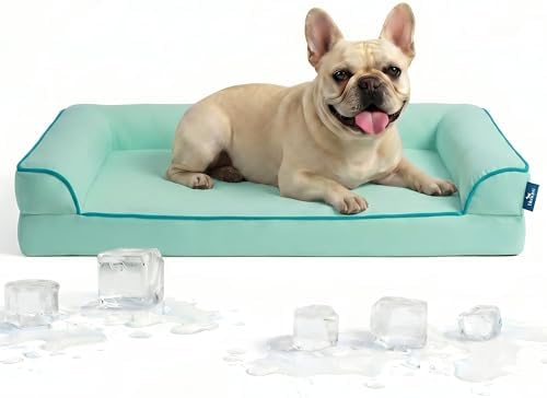 Cooling Dog Bed for Small, Medium Dogs & Cats by blunique