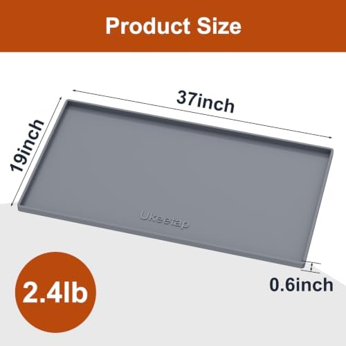 19" x 37" Extra Thick Silicone Mat Waterproof - Image 7