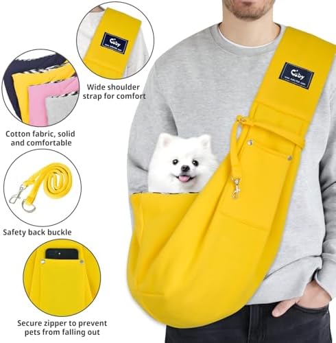 CUBY Dog and Cat Sling Carrier - Image 2