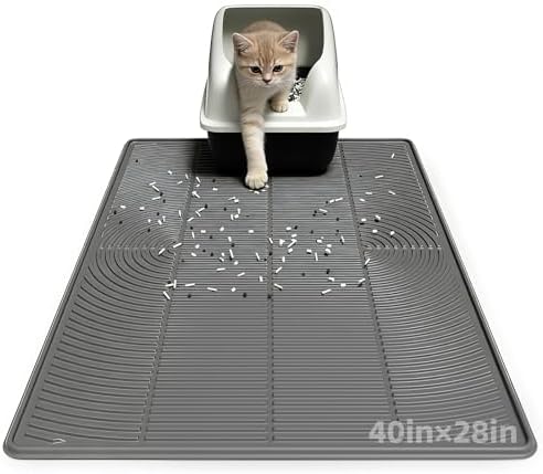 Cat Litter Mat 40"x28" by IMMCUTE