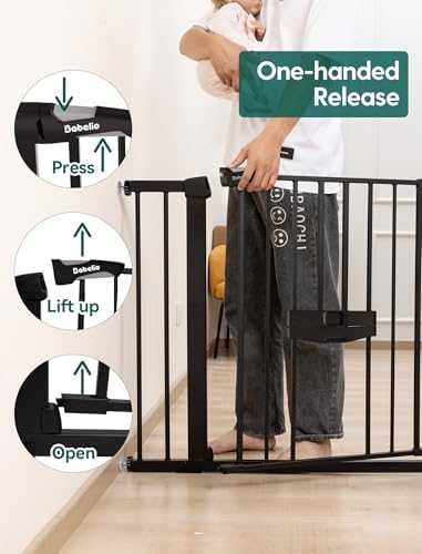 Babelio Dog Gate with Cat Door, CatPrivilege II - Image 5