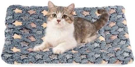 Dog Cat Bed Mat, Soft Coral Fleece Pet Cushion Pad by Unknown