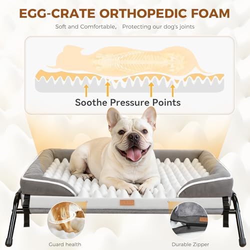 Lekereise Outdoor Elevated Dog Beds - Image 4