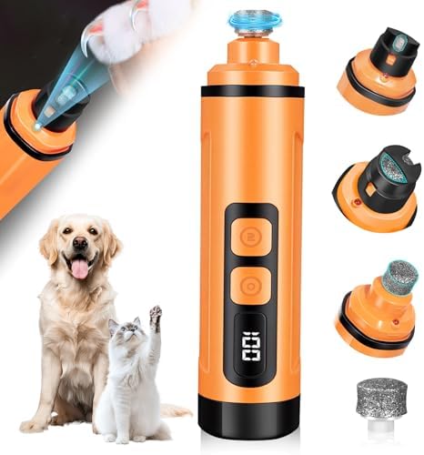 Dog Nail Grinder Electric Powerful 3 Speeds Dog Nail Clippers by Unknown