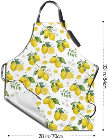 Sweetshow Cute Dog Apron with 2 Pockets and Adjustable Neck Waterproof Kitchen - Image 5