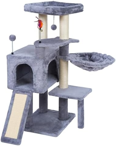AIWIKIDE Cat Tree Has Scratching Toy by AIWIKIDE