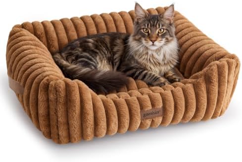 ZOMISIA Orthopedic Large Cat Bed by Zomisia