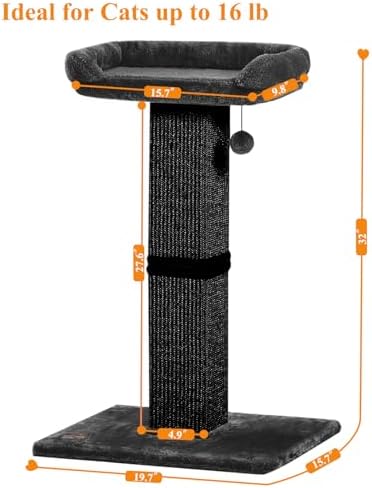 Karolpar 32" Cat Scratching Post - Image 6