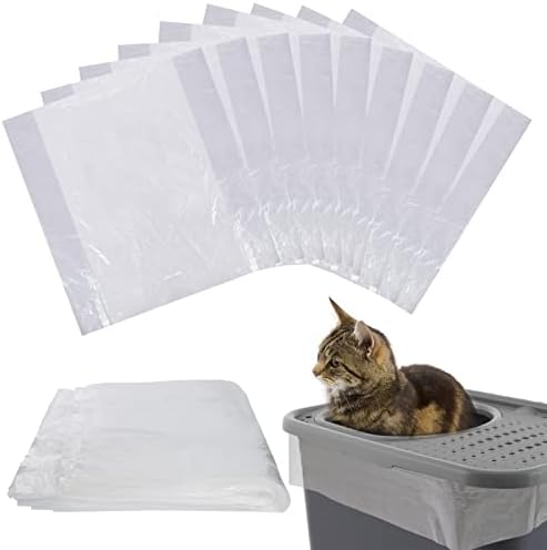 MEWTOGO 24 Pcs Litter Pan Liners Compatible by MEWTOGO