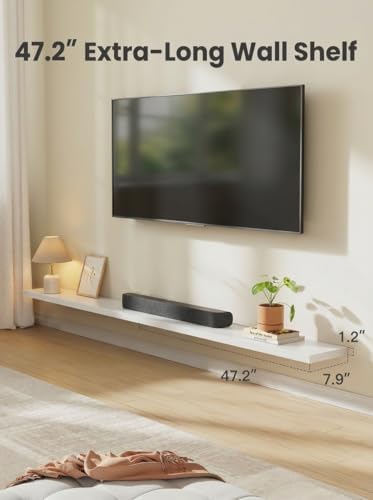 Amada 47.2" Floating Shelves for Wall Decor & Storage - Image 4