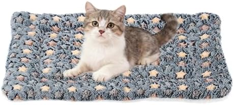 Dog Cat Bed Mat, Soft Coral Fleece Pet Cushion Pad by Unknown