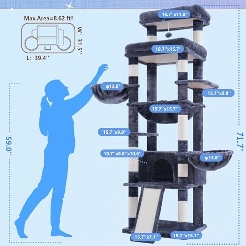 Hey-brother Cat Tree Tower - Image 2