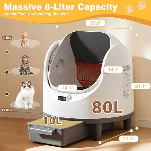 Open Top Self-Cleaning Litter Box - Image 7