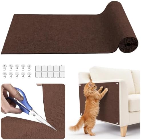 Large Cat Scratcher, 78.7x15.7 Cat Scratch Furniture Protector by Petinstinct