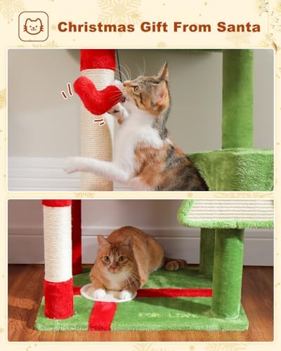 MUTTROS 56.3" Cat Christmas Tree - Image 4