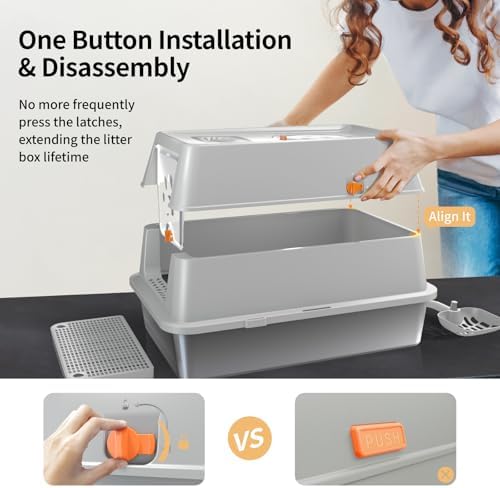 Stainless Steel Cat Litter Box - Image 6