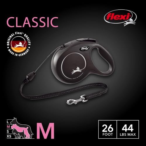 FLEXI® Classic Cord Retractable Dog Leash, 26 ft - Image 2