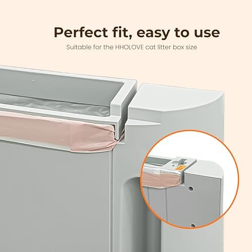 ABRCT Waste Bags for Self-Cleaning Litter Box Automatic Electronic Hands-Free - Image 4