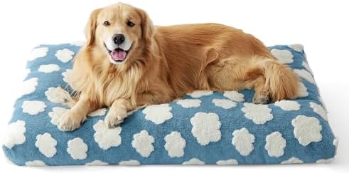 LE SURE Cute XL Dog Bed-Extra Large Thick Shredded Chopped Foam Pet Bed Indoor by Lesure