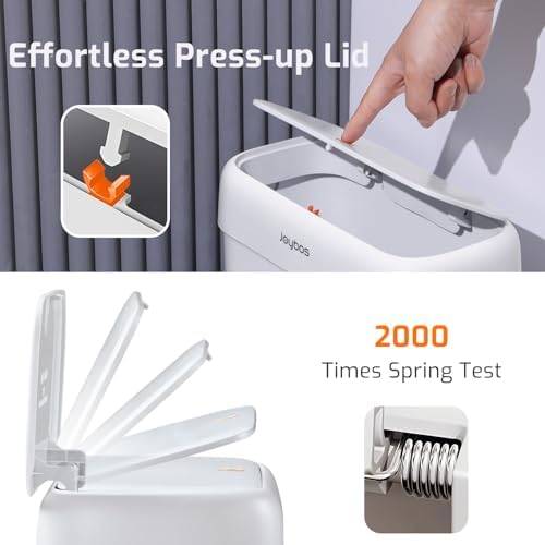 2 Pack Small Bathroom Trash Can - Image 4