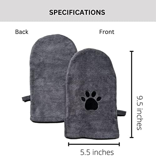 Penny & Niko Microfiber Pet Towel Mitts - Image 2