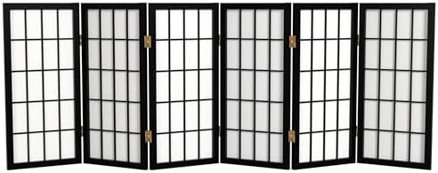 2 ft. Short Desktop Window Pane Shoji Screen by RedLantern