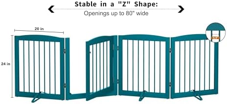PUPETPO Freestanding Dog Gate - Image 6