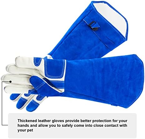 AOWPFVV Animal Handling Gloves Bite Proof - Image 4