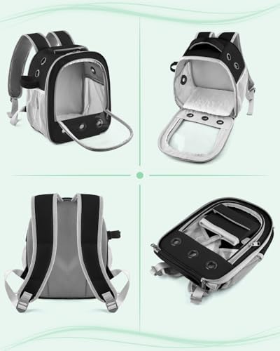 DBNESS Guinea Pig Carrier Backpack, Portable Rabbit Travel Carring Bag - Image 3