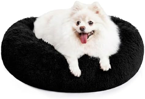 MIXJOY Orthopedic Dog Bed Comfortable Donut Cuddler Round Pet Beds Ultra Soft by MIXJOY