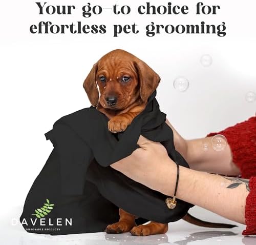 DAVELEN Disposable Pet Towels, Super Absorbent, - Image 6