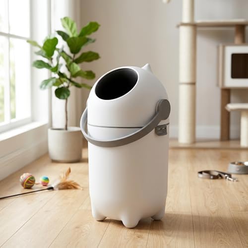 Dog Poop Trash Can, 15L Pet Waste Station, Airtight Odor Control Bin, Dog Waste - Image 6