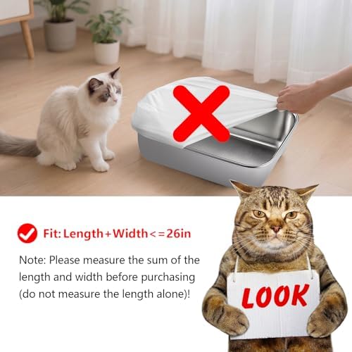 120Pcs Automatic Cat Litter Box Bags Compatible - Image 3