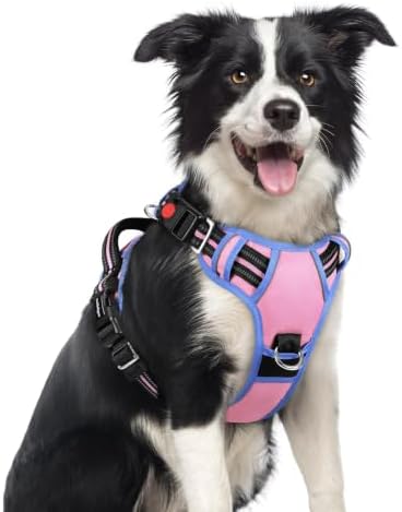 rabbitgoo Dog Harness Medium Sized, No Pull 3 Buckles Easy On & Off by rabbitgoo