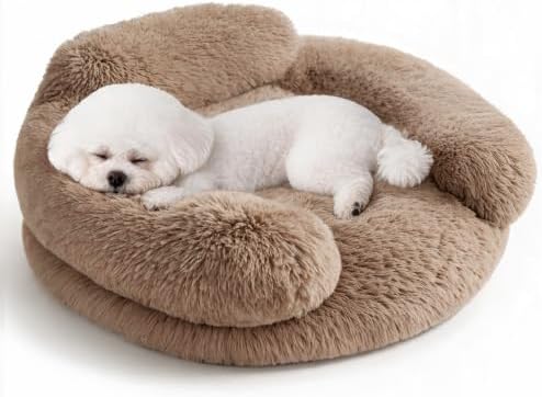 EHEYCIGA 23" Calming Donut Dog Bed by EHEYCIGA