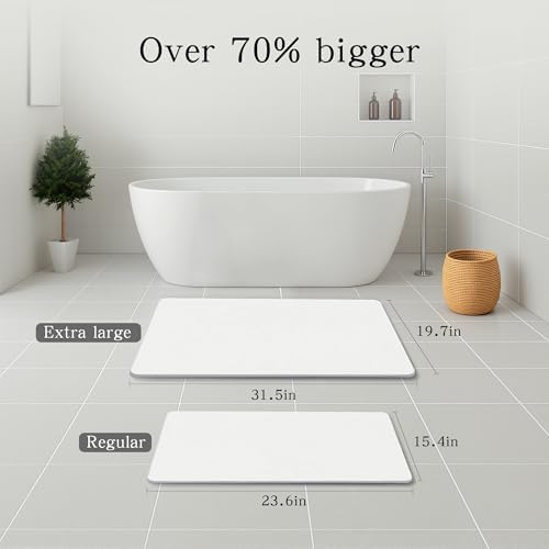 THMINS Extra Large Stone Bath Mat - Image 3