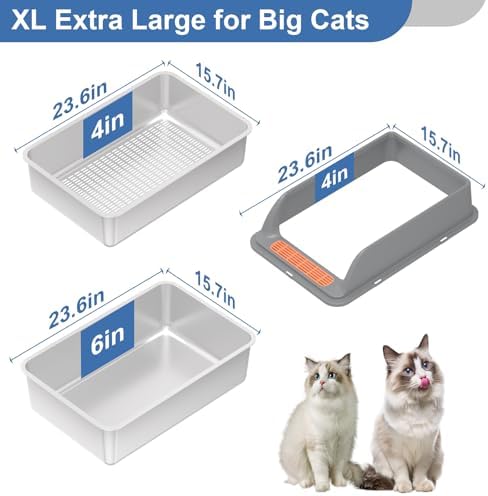 Stainless Steel Sifting Litter Box - Image 5