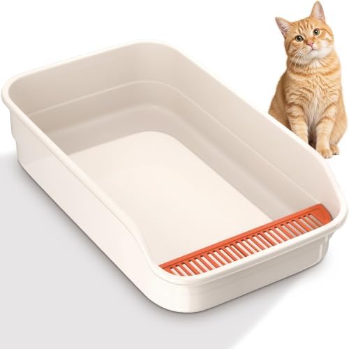 Vealind Extra Large Cat Litter Box by Vealind