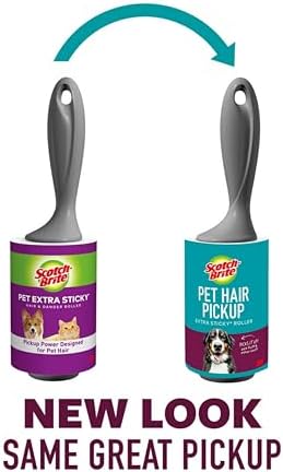 Scotch-Brite Pet Hair Extra Sticky Lint Roller, 95 Sheets Total, 1 Pack - Image 2