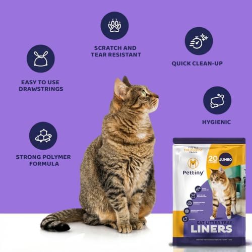 Pettiny 20 Jumbo Litter Box Liners - Image 5