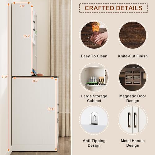 71Inches Tall Cat Litter Box Enclosure - Image 3