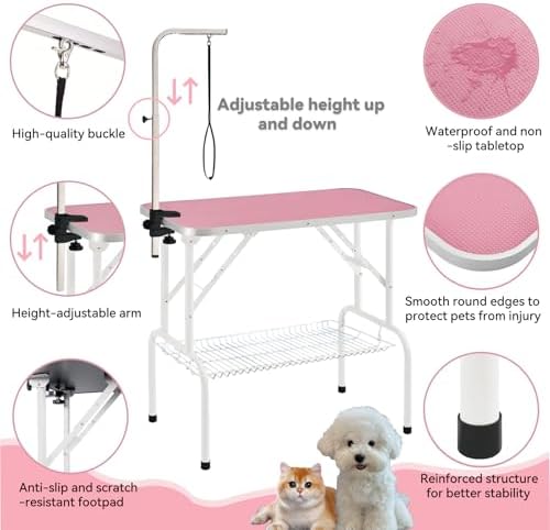 Baohe-32 Inch Dog Grooming Table - Image 3
