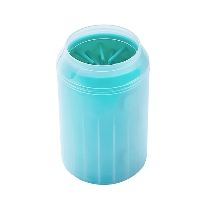 Portable Dog Paw Cleaner Dog Paw Washer Paw Mud Cleaner Pet Foot Cleaner Suitable for Large, Medium and Small Dogs/Cats (Green, Small)