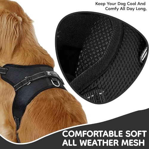No Pull Reflective Adjustable Dog Harness - Image 3